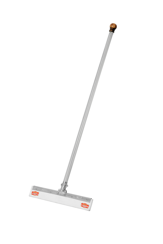 KMF Stainless Steel Bathroom Wiper 40x16 Inch | Heavy Duty Floor & Bathroom Cleaning Wiper