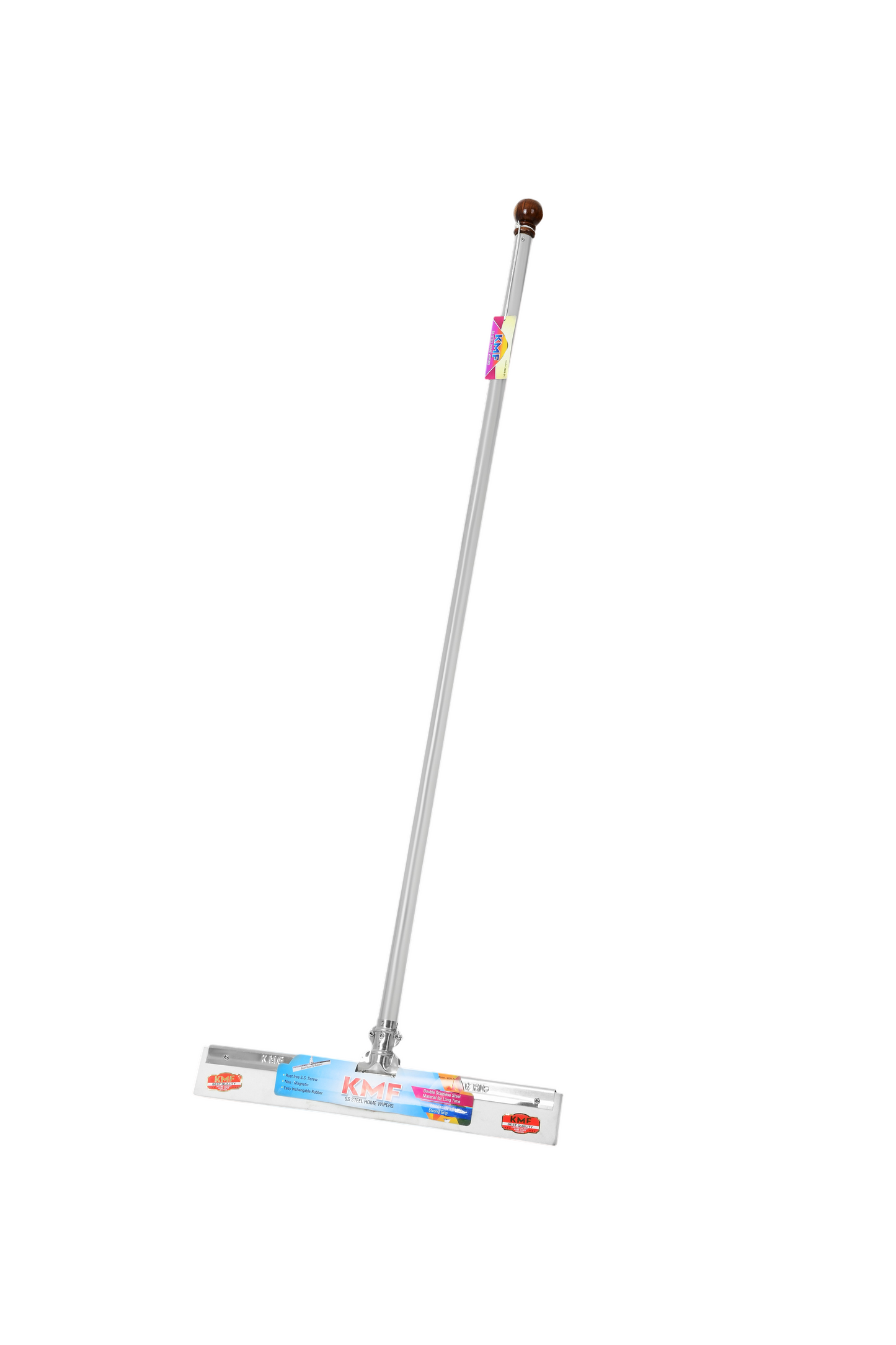 Premium Combo: Stainless Steel Floor Wiper 48" + Kitchen Wiper 12 inch