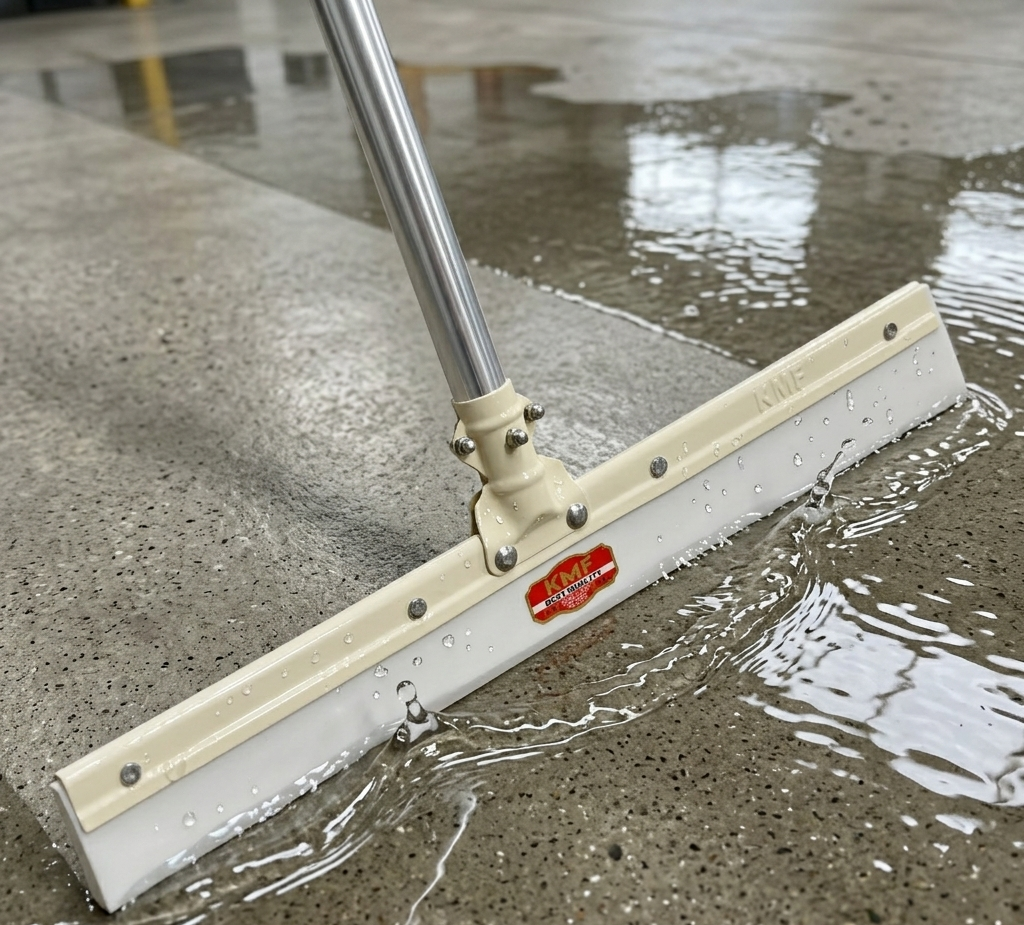 KMF New Model Floor & Bathroom Wiper Combo (48x20 + 36x16 Inch) | Stainless Steel Rod Heavy Duty Cleaning Set