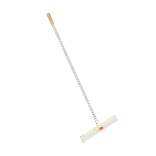 KMF New Model Floor Wiper 48x20 Inch | Stainless Steel Rod with Powder Coated Plate | Heavy Duty Cleaning Wiper