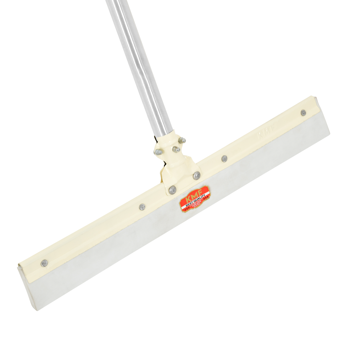 KMF New Model Floor Wiper 48x20 Inch | Stainless Steel Rod with Powder Coated Plate | Heavy Duty Cleaning Wiper